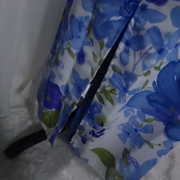 Willow Ridge 2 pc Floral Blue Purple White Suit, Size 10 - Picture 7 of 11